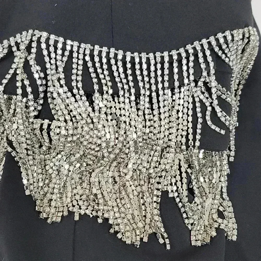 Fashion to Figure Rhinestone Trim Blazer